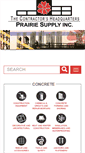 Mobile Screenshot of prairiesupply.com